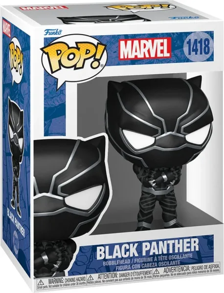 Funko pop marvel new classics black panther