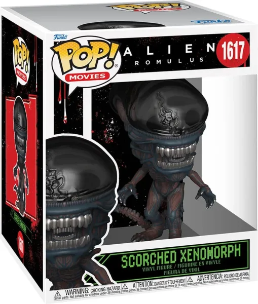 Funko pop alien romulus scorched xenomorph