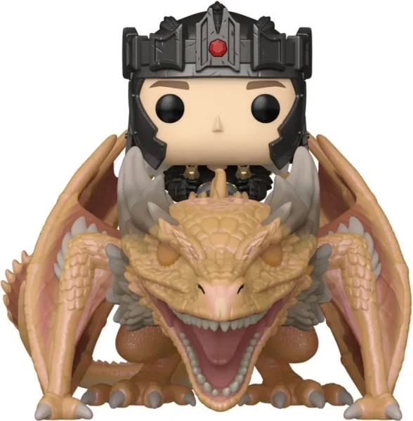 Funko pop rides la casa del dragón aegon targaryen w -  sunfyre
