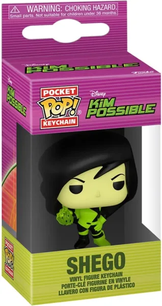 Funko pop keychain kim possible -  shego