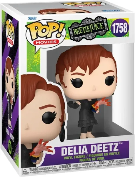 Funko pop bj s3 beetlejuice -  delia deetz