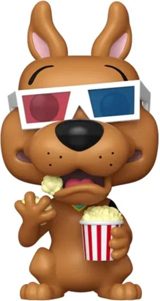 Funko pop! animation scooby - doo con gafas 3d