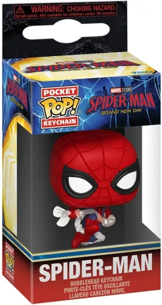 Pop keychain: spider - man bnd -  spider - man