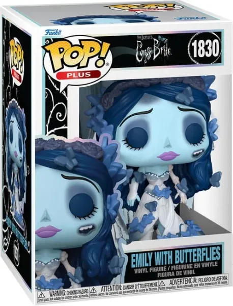 Funko pop tium burton emily with butterflies