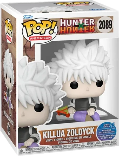 Funko pop animacion hunter x hunter killua zoldyck shelf sitter