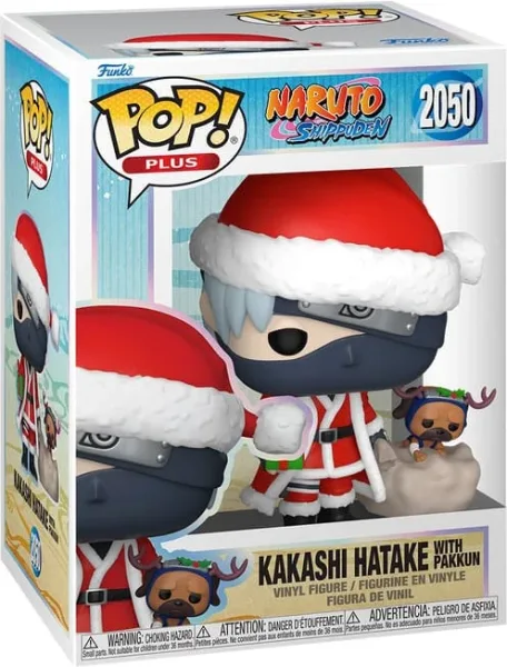 Funko pop naruto shippuden kakashi hatake w -  pakkun (holiday)