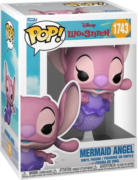 Funko pop disney lilo & stitch mermaid angel
