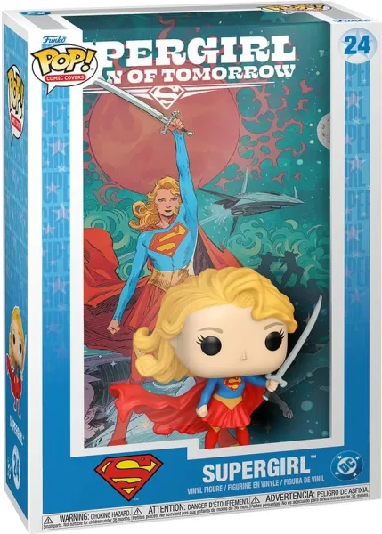 Funko pop comic cover DC supergirl