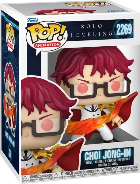 Funko pop animation solo leveling choi jong - in
