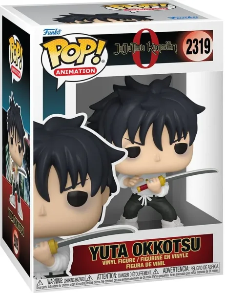 Funko pop animation jujutsu kaisen yuta okkotsu