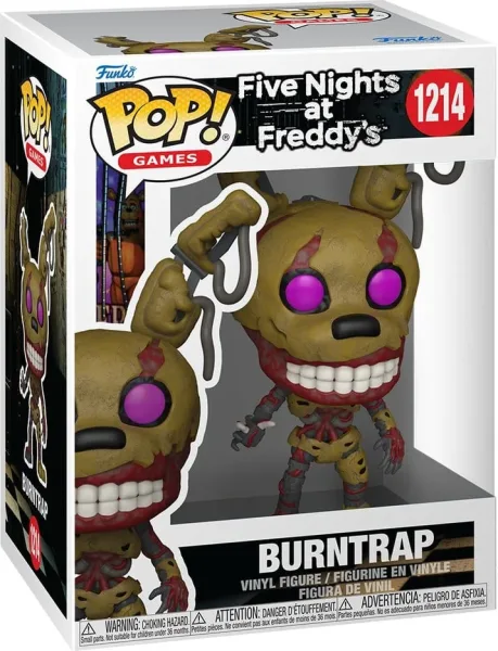 Funko pop games five nights at freddy's burntrap