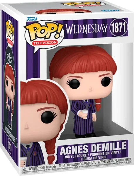 Funko pop tv wednesday pt 2 agnes demille