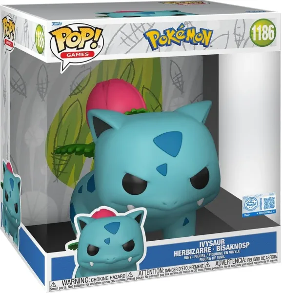 Funko pop jumbo: pokemon -  ivysaur