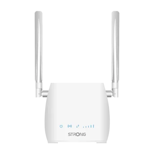 Strong 300M router inalámbrico Ethernet rápido Banda única (2,4 GHz) 4G Blanco