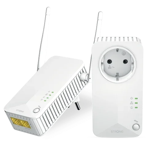 Strong Powerline Wi-Fi 600 Kit 600 Mbit/s Ethernet WiFi Blanco