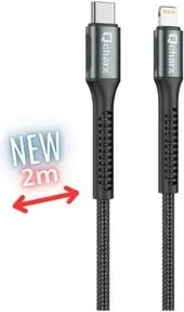 Cable Qcharx Prague Lightning 2M
