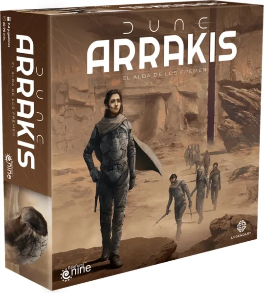 Juego de mesa dune arrakis: el alba de los fremen pegi 14