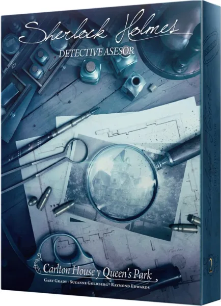 Juego de mesa sherlock holmes: carlton house & queen's park pegi 12