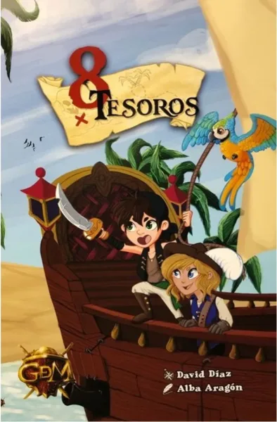 Juego de mesa gdm 8 tesoros pegi 5