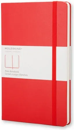 Libreta Clasica Tapa Dura Roja P (9X14Cm) Lisa Moleskine Qp012R