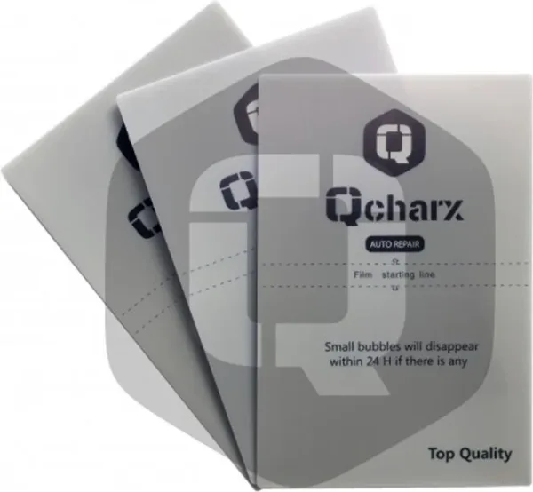 Laminas de proteccion frontales qcharx hidrogel autoreparación qx qx1 lite 10 unidades