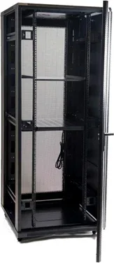 Armario rack 32u 1.61x800x800 puerta cristal