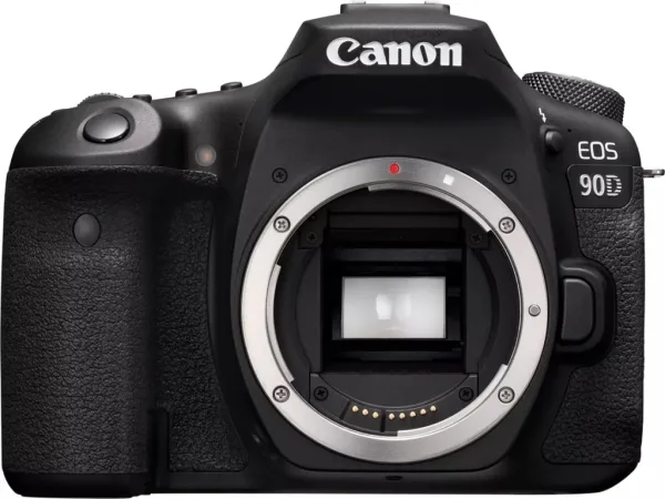 Camara digital canon eos 90d body -  32.5mp -  digic 8 -  45 puntos de enfoque -  4K -  WiFi -  Bluetooth