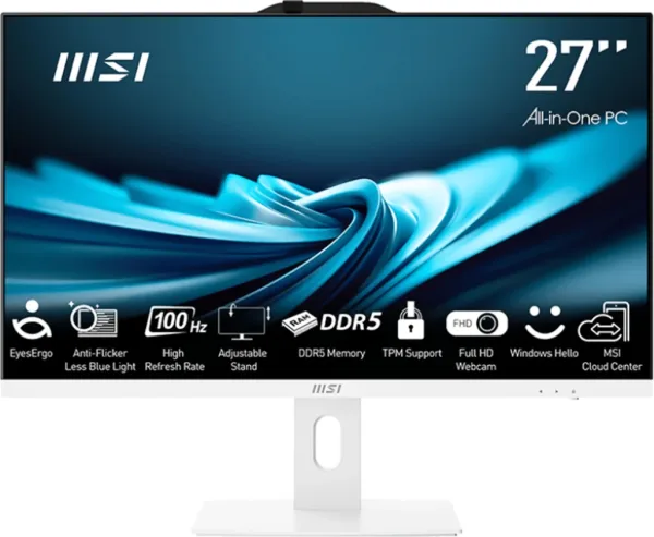 MSI AIO PRO AP272P i512400_16GB _1TB WHITE