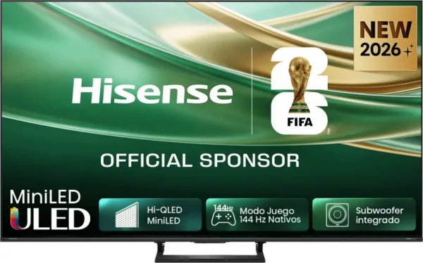 Tv Hisense 50E8S 50" UHD 4K Miniled Gaming 144Hz Dolby Vision Atmos Hdr10+