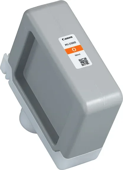 Cartucho tinta canon pfi - 2100o naranja 160ml