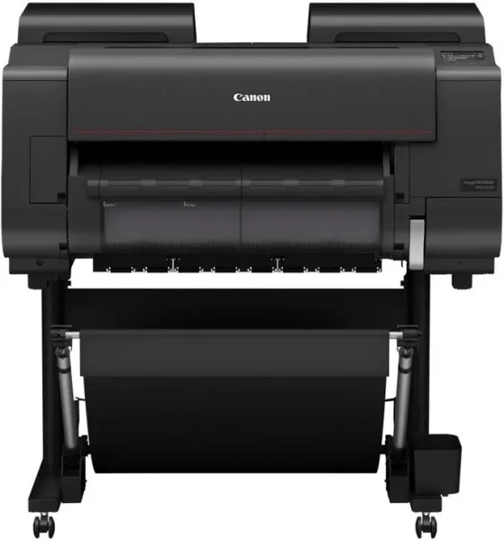 Plotter canon pro - 2600 imageprograf a1 24 pulgadas -  2400ppp -  USB -  red -  WiFi -  tinta 12 colores -  pedestal