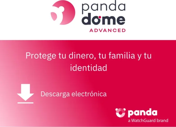Antivirus panda dome advanced  dispositivos ilimitados 1 año esd licencia electronica