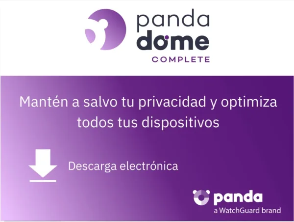 Antivirus panda dome complete 5 dispositivos 3 años esd licencia electronica