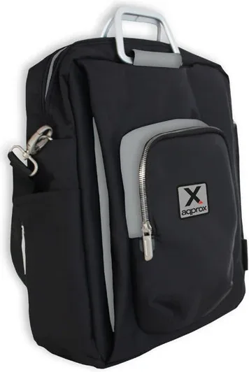 Maletin Vertical 15.6'' Negro/Gris Approx