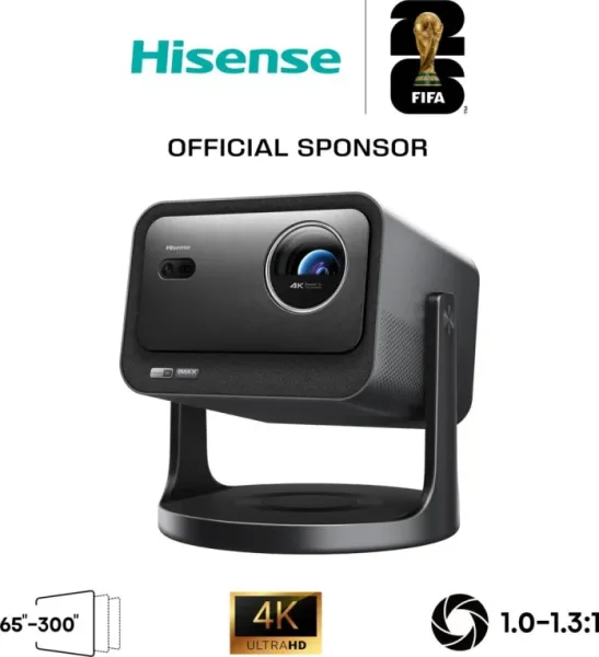 Proyector Trichroma Hisense C3 4K UHD 300" 2500 Lumenes Dolby Vision Imax