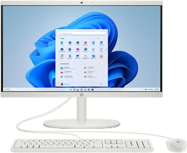 Ordenador all in one hp 22 - dg0041ns 21.45 pulgadas n100 -  8gb -  ssd512gb -  w11 -  teclado y raton