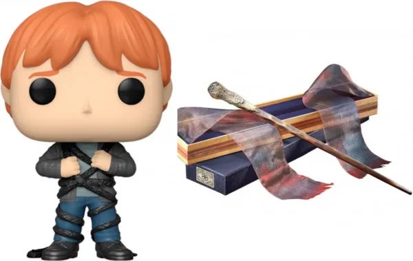 Pack funko + varita harry potter -  ron weasley