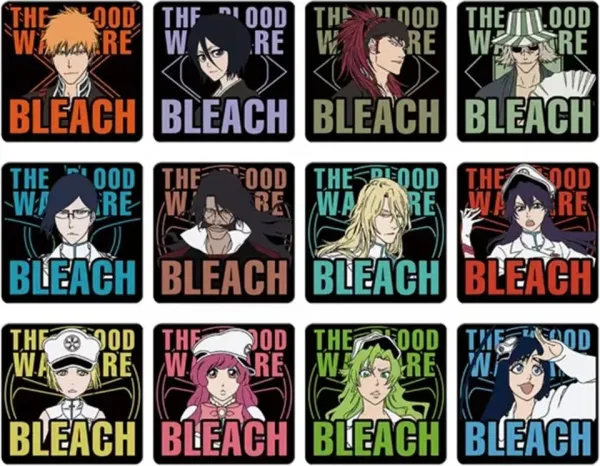 Surtido posavasos bleach thousand year blood war 24 unidades