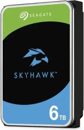 Disco Duro Seagate SkyHawk 6TB/ 3.5"/ SATA III/ 256MB
