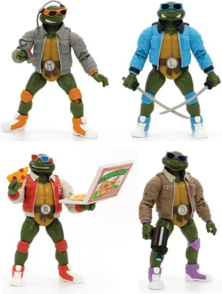 Surtido figuras (4) the loyal subjects tortugas ninja street gang 13 cm exclusive #2