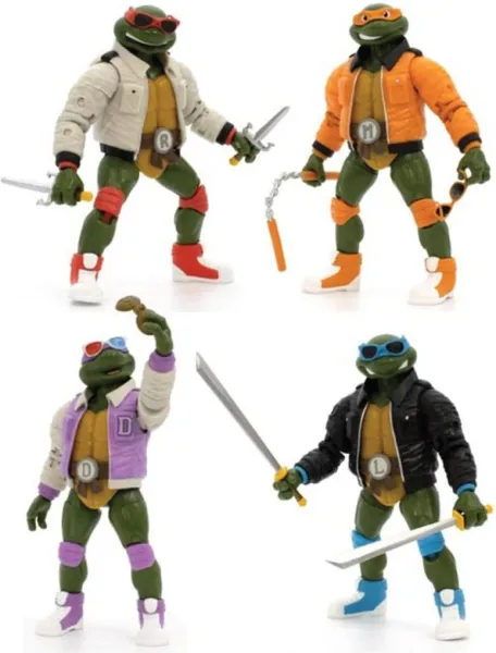 Surtido figuras (4) the loyal subjects tortugas ninja street gang 13 cm exclusive #4