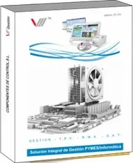 Software gestion v3+ tpv + sat+ rma industrial 2 usuarios licencia electro perpetua incluye 1 año matenimiento