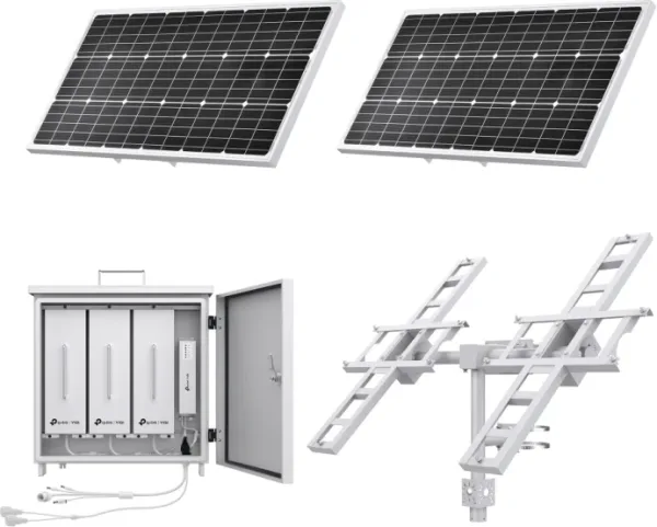Camara Vigi Insight Solar Panel 90W, 1*Vigi 180W Solar Mount, 1* Vigi Ps90