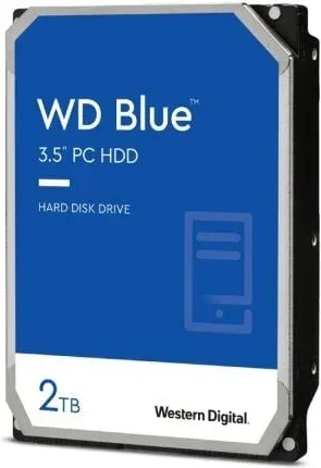 Disco Duro Western Digital WD Blue PC Desktop 2TB/ 3.5"/ SATA III/ 256MB