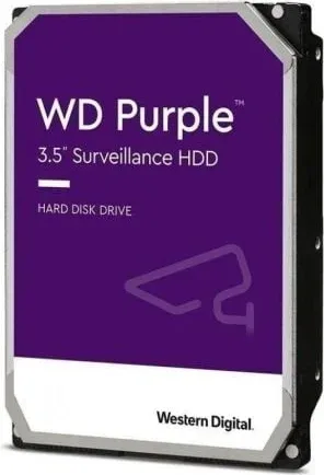 Disco Duro Western Digital WD Purple Surveillance 6TB/ 3.5"/ SATA III/ 256MB