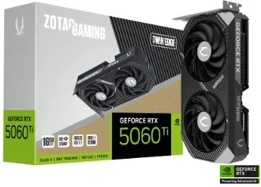 Tarjeta Gráfica Zotac Bulk RTX 5060Ti 16GB Twin Edge Gddr7